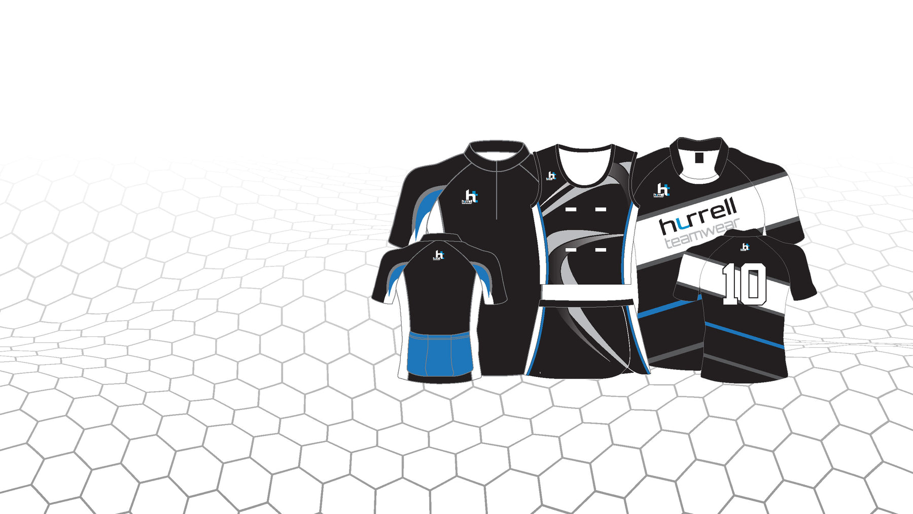 Hurrell Teamwear Custom Sublimated Teamwear, Rugby, Netball, Cycling